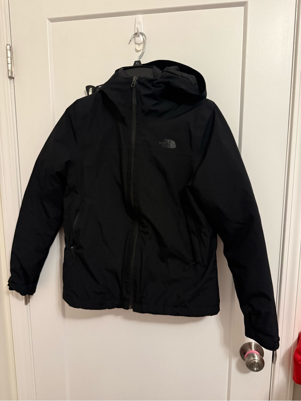 The North Face women’s Black Hooded Jacket